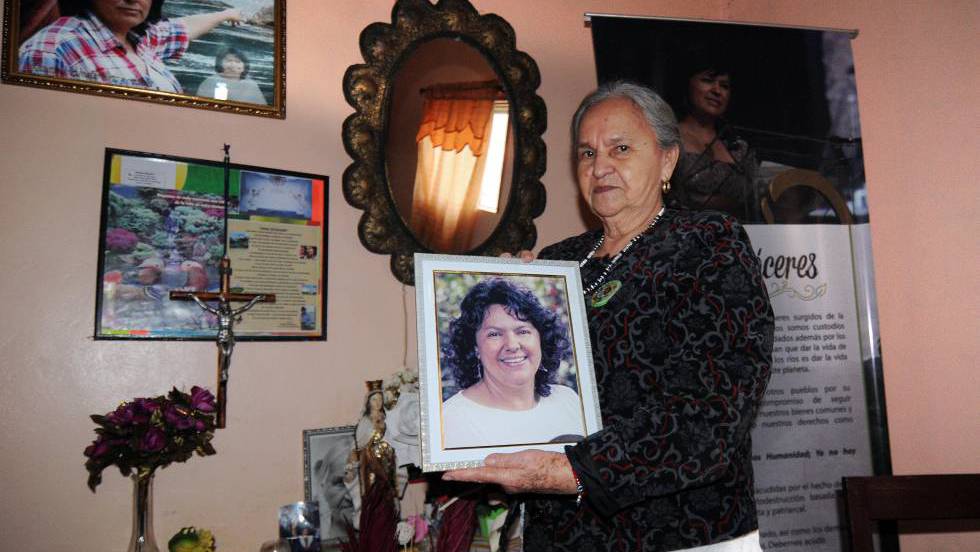 La lucha contra el olvido de las mujeres de Berta Cáceres